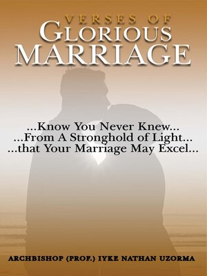 cover image of Verses of Glorious Marriage